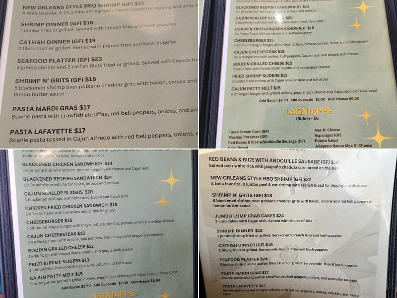 Magnolia Menu