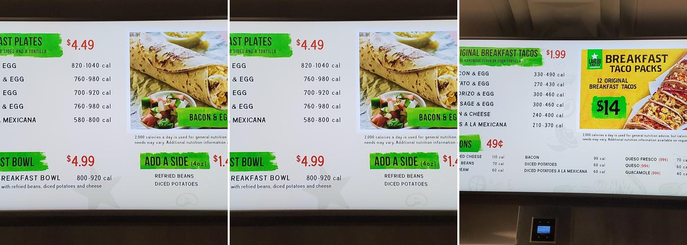 Laredo Taco Company Menu