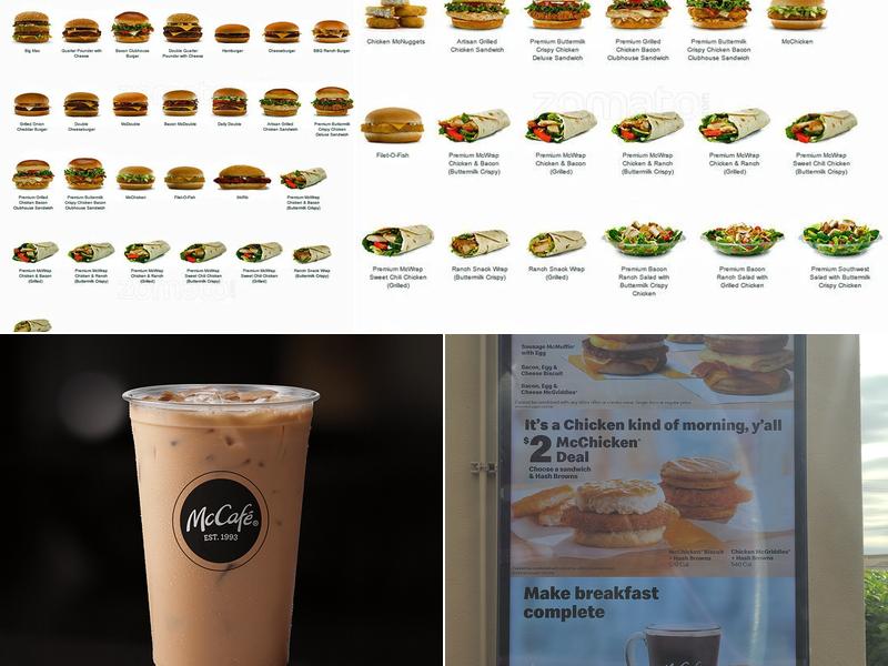 McDonald's Menu