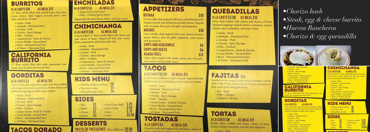 Taqueria El Compa, Roseville Menu, Reviews (252), Photos (63