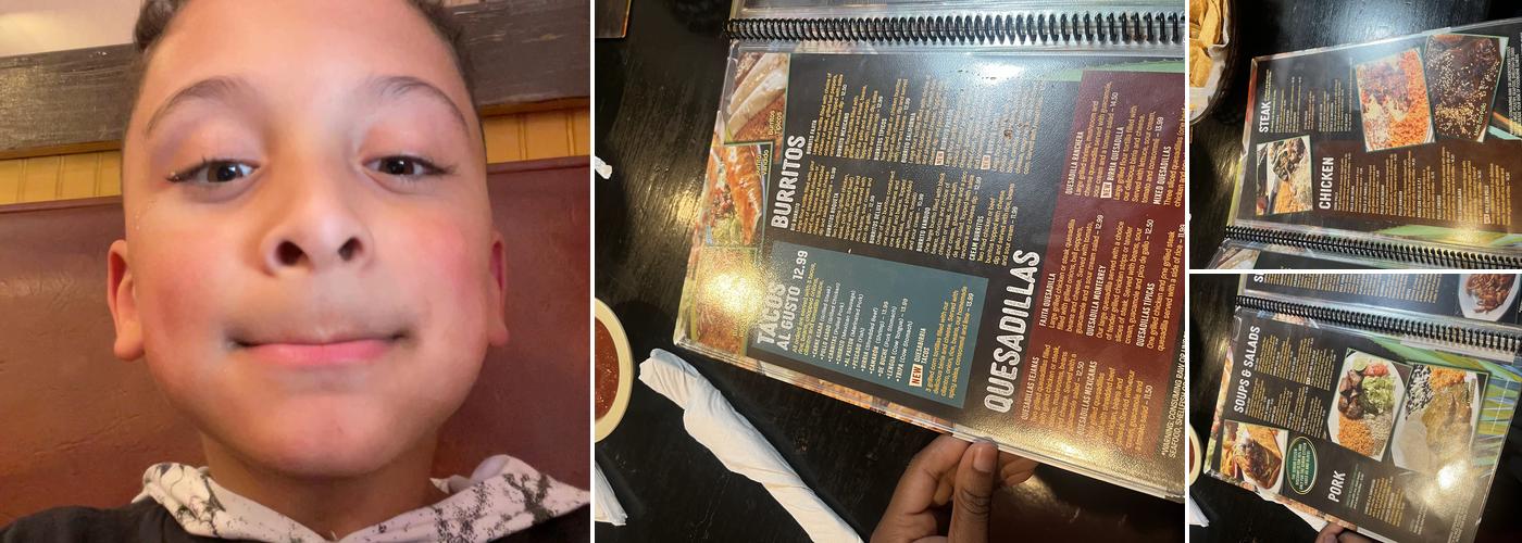 Jimador Mexican Grill Menu