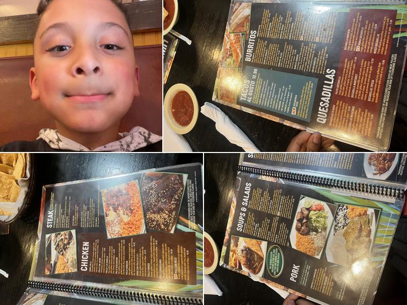 Jimador Mexican Grill Menu