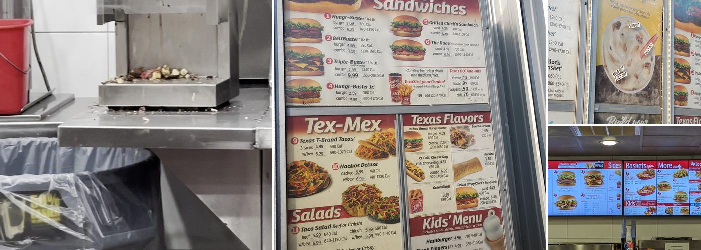 Dairy Queen Menu