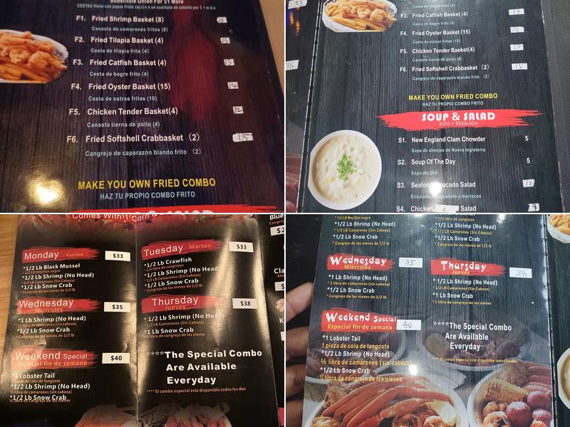 Red Crab - Juicy Seafood Menu