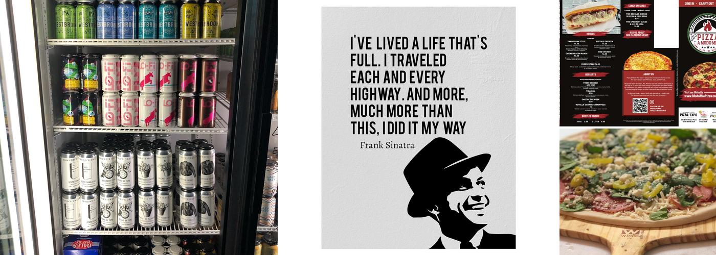 Pizza A Modo Mio and Cafe Menu