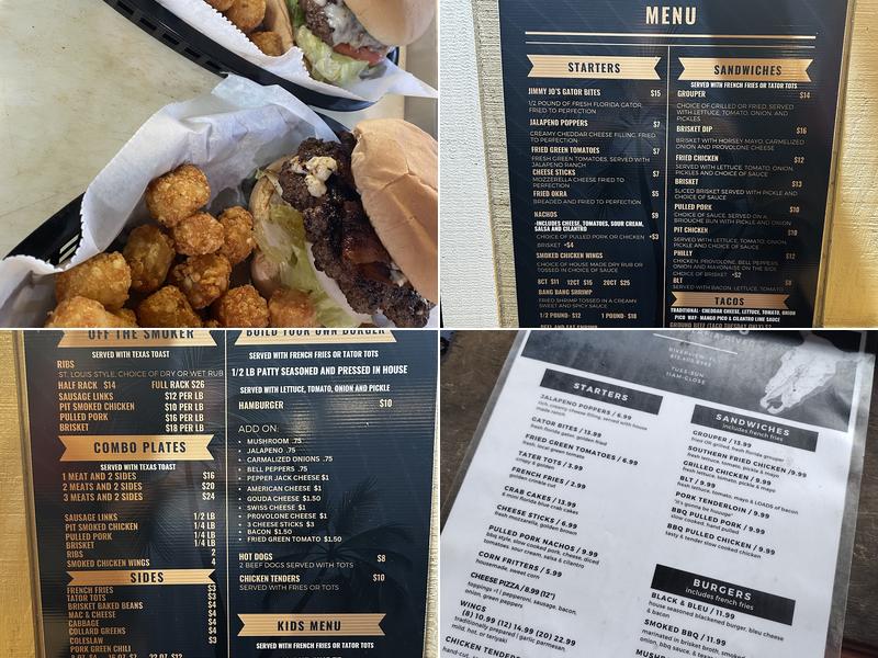 Jimmy Jo’s BBQ & Grill Menu