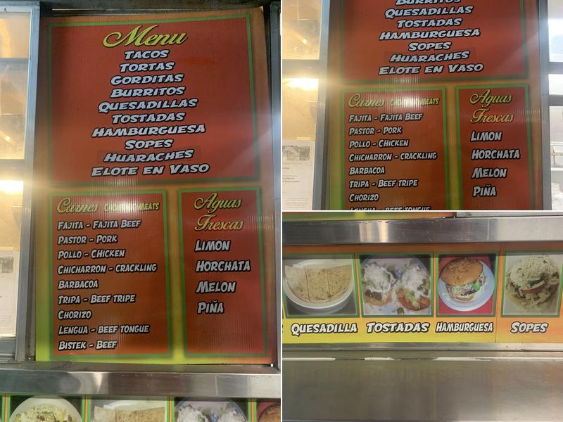 Taqueria Citlalli Menu