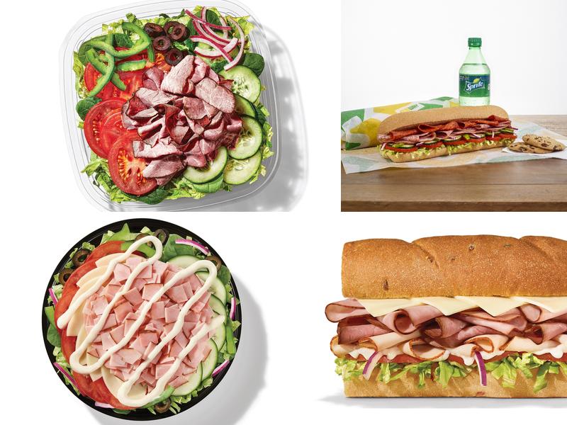 Subway Menu