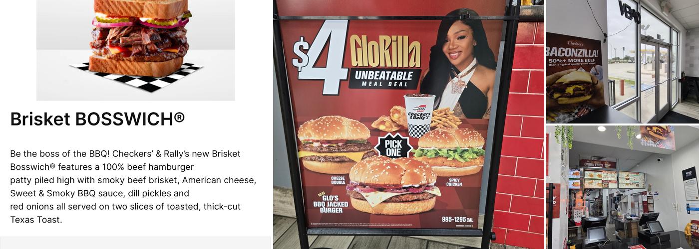 Checkers Menu