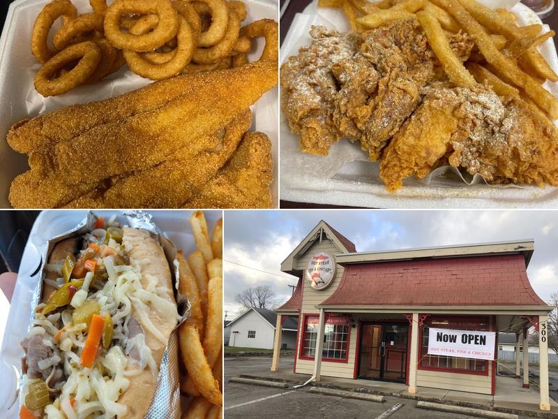 Indy steak fish & chicken
