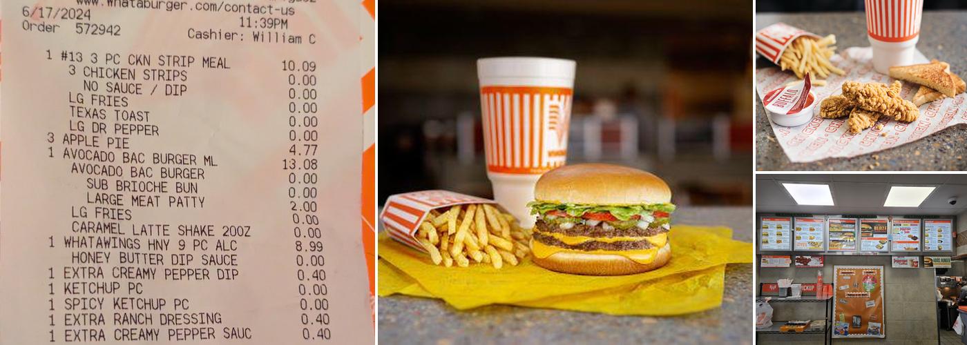 Whataburger Menu