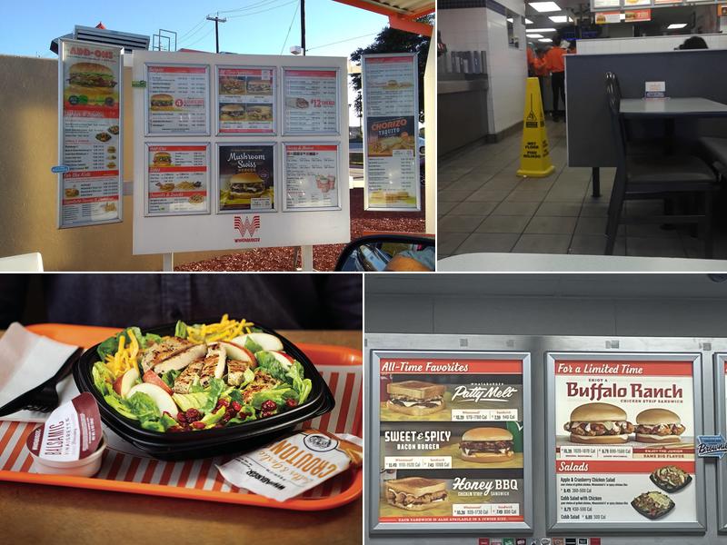 Whataburger Menu