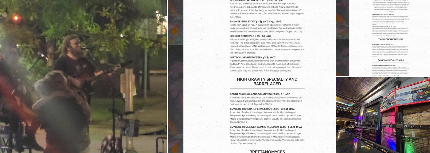 Chandlers Ford Brewing Menu