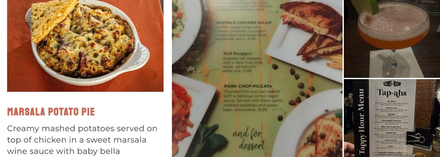 Wood-n-Tap - Enfield Menu