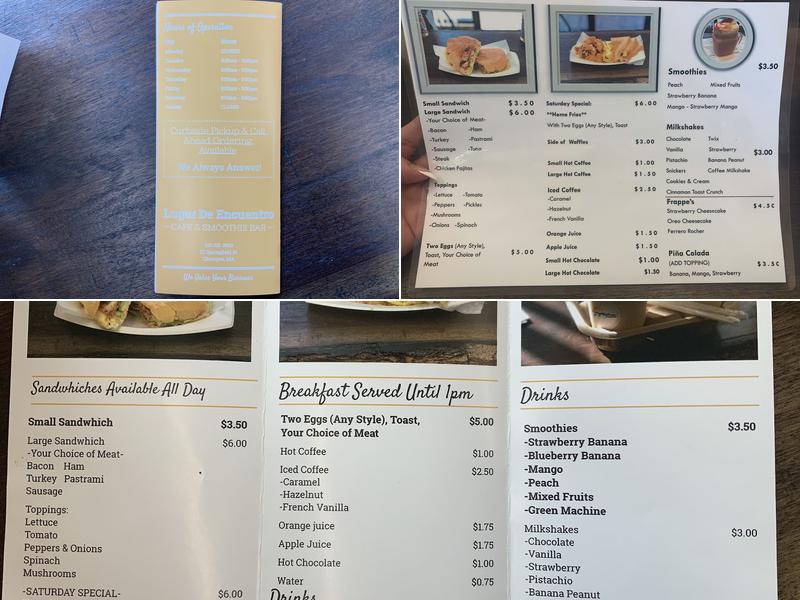 Lugar De Encuentro Menu