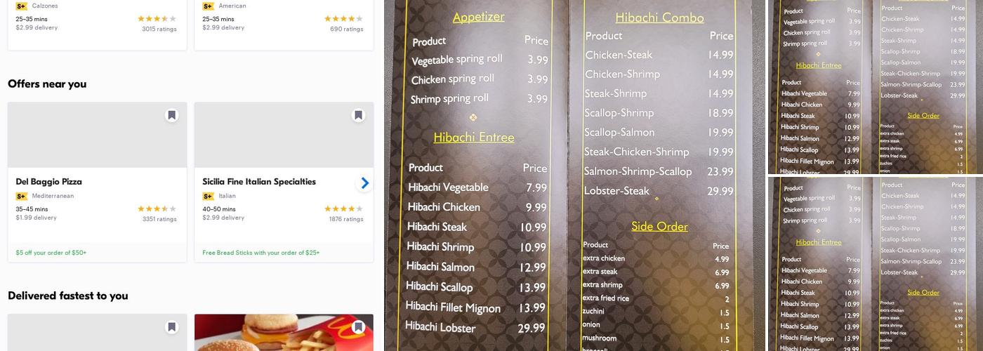 Mr. Hibachi Powell Menu