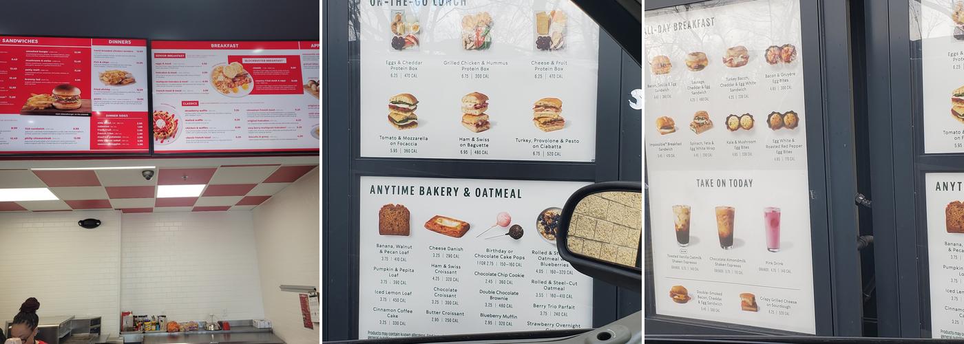 Starbucks Menu