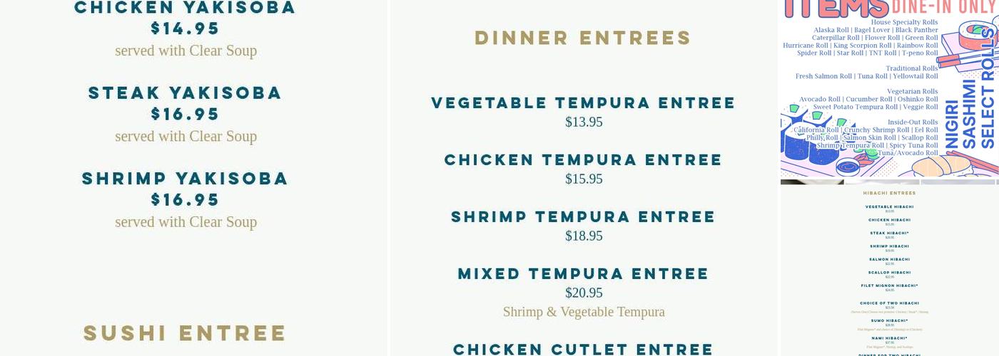 Nami Menu