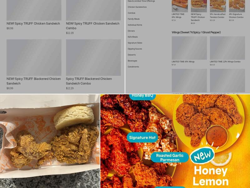 Popeyes Menu