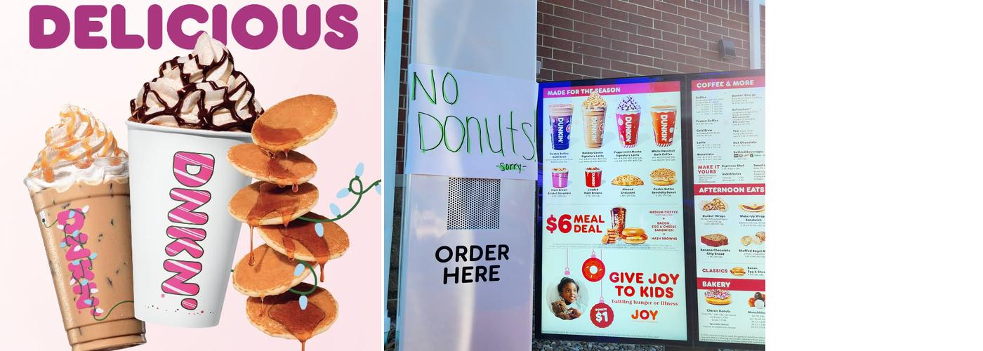 Dunkin' Menu