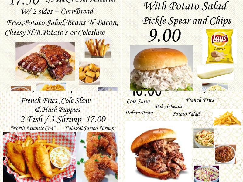 Witty's Menu