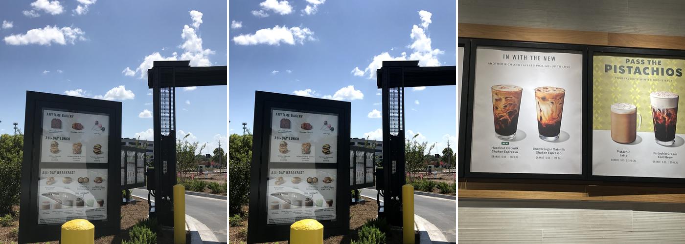 Starbucks Menu