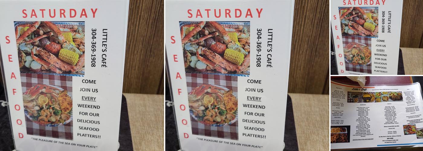 Little's Cafe Menu