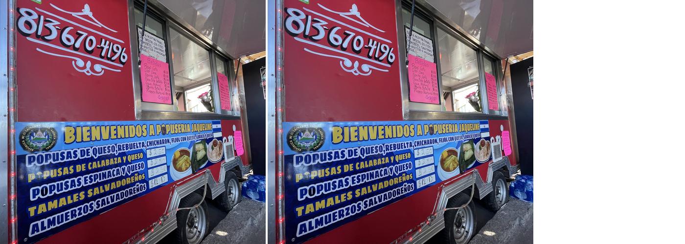 Jaqueline's Pupuseria Menu