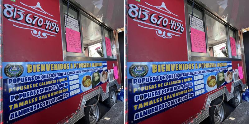 Jaqueline's Pupuseria Menu