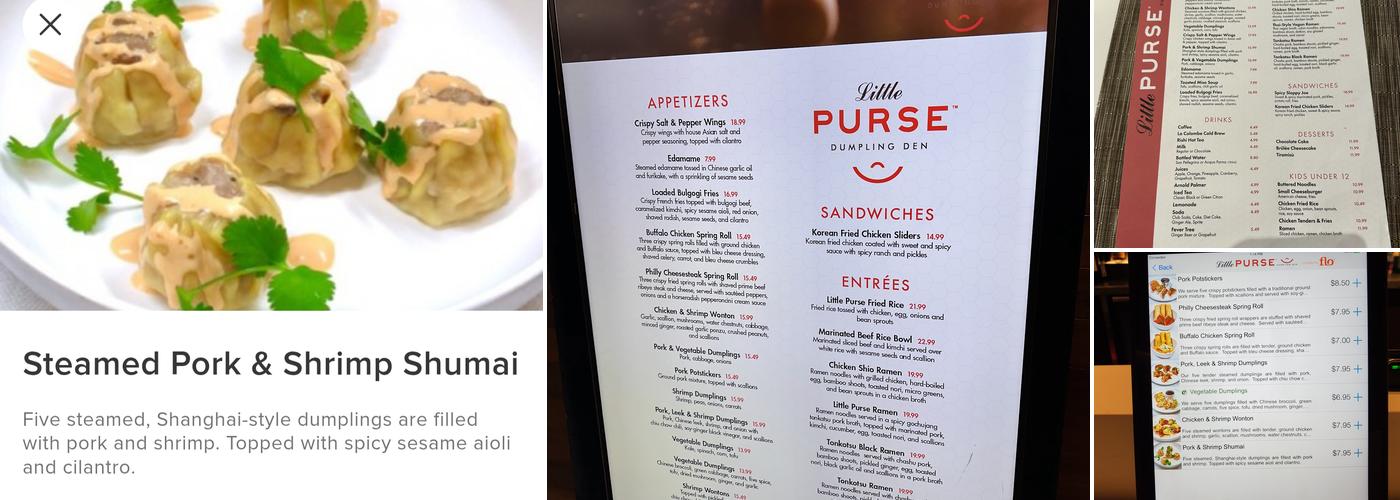 Poppy’s Bagels / Little Purse Menu