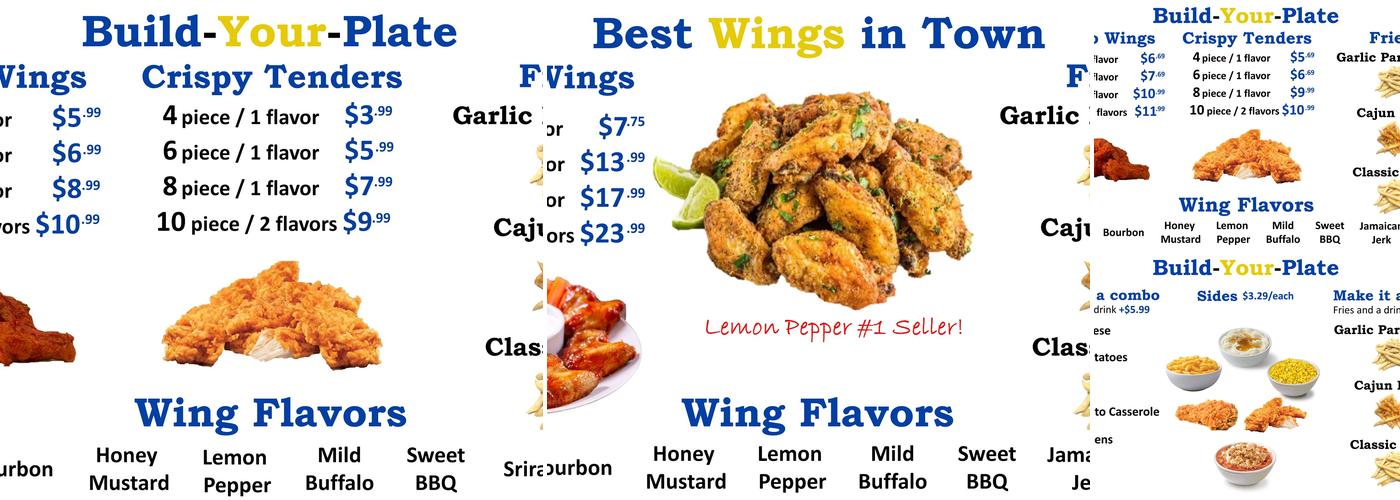 FresqO Wings Menu