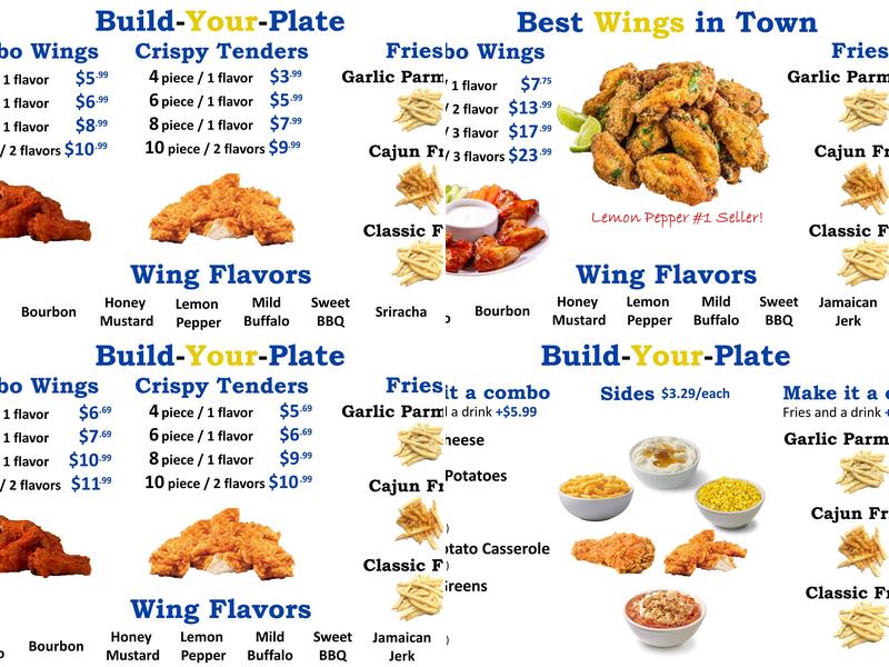 FresqO Wings Menu