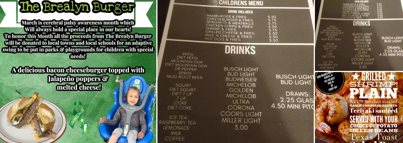 Long Branch Bar & Grill Menu