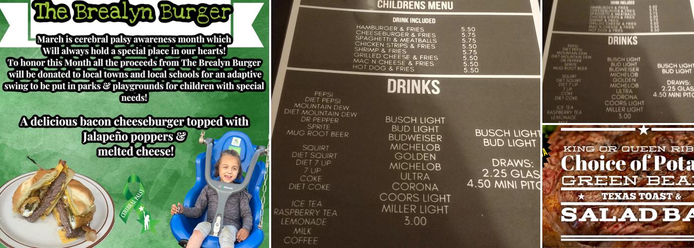 Long Branch Bar & Grill Menu