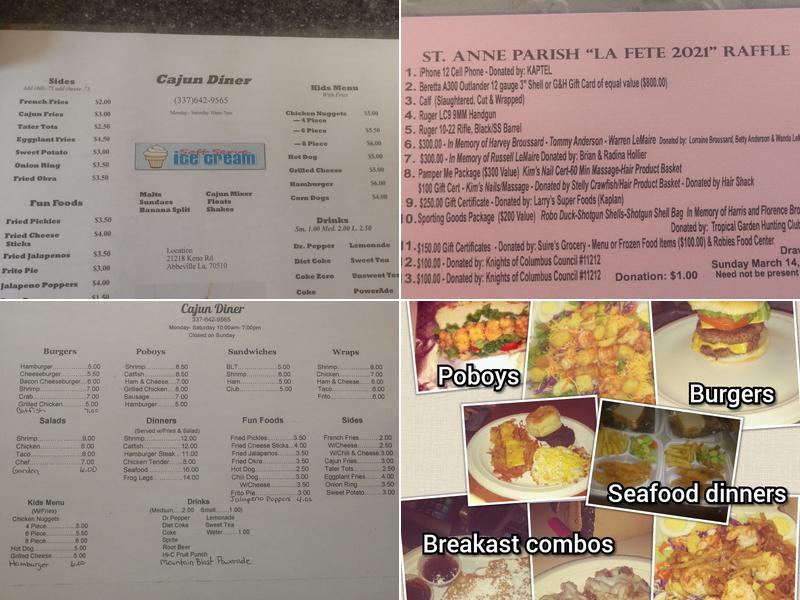 Simple Eats Menu