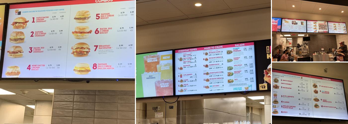 Wendy's Menu