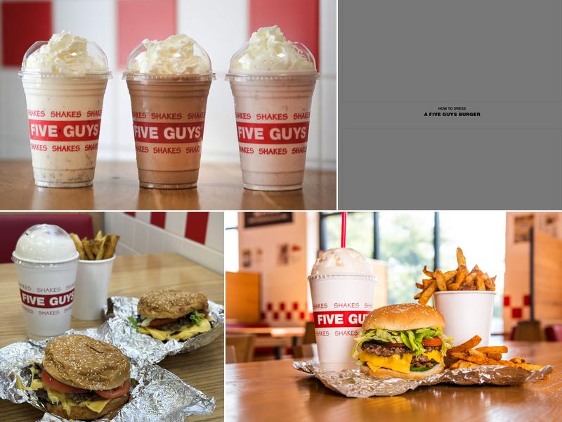 Five Guys Menu