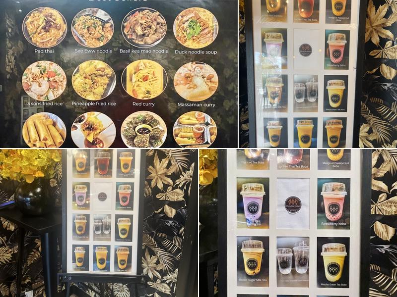 3 Sons Thai Kitchen Menu