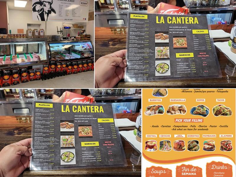 La Cantera Menu