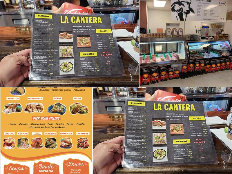 La Cantera Menu
