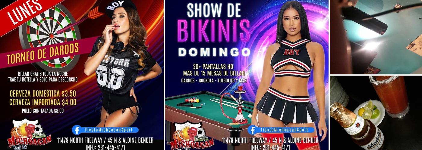 Fiesta Michoacan Sports Bar & Grill Menu