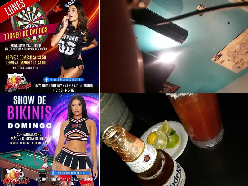 Fiesta Michoacan Sports Bar & Grill Menu