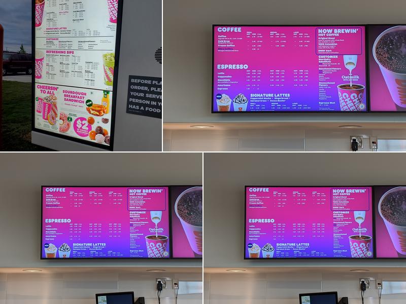 Dunkin' Menu