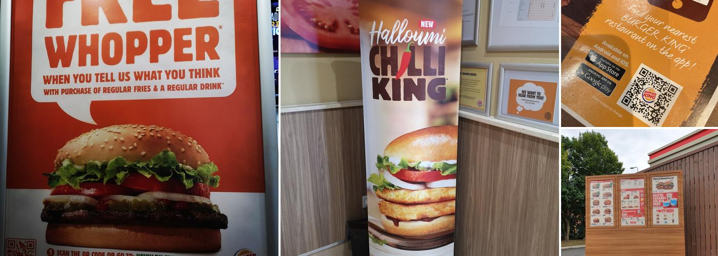 Burger King Menu