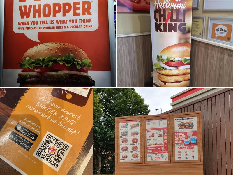Burger King Menu