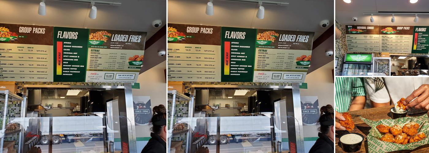 Wingstop Menu