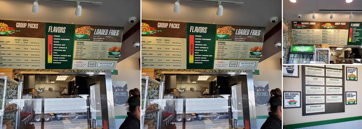 Wingstop Menu