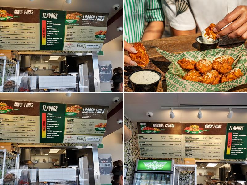 Wingstop Menu