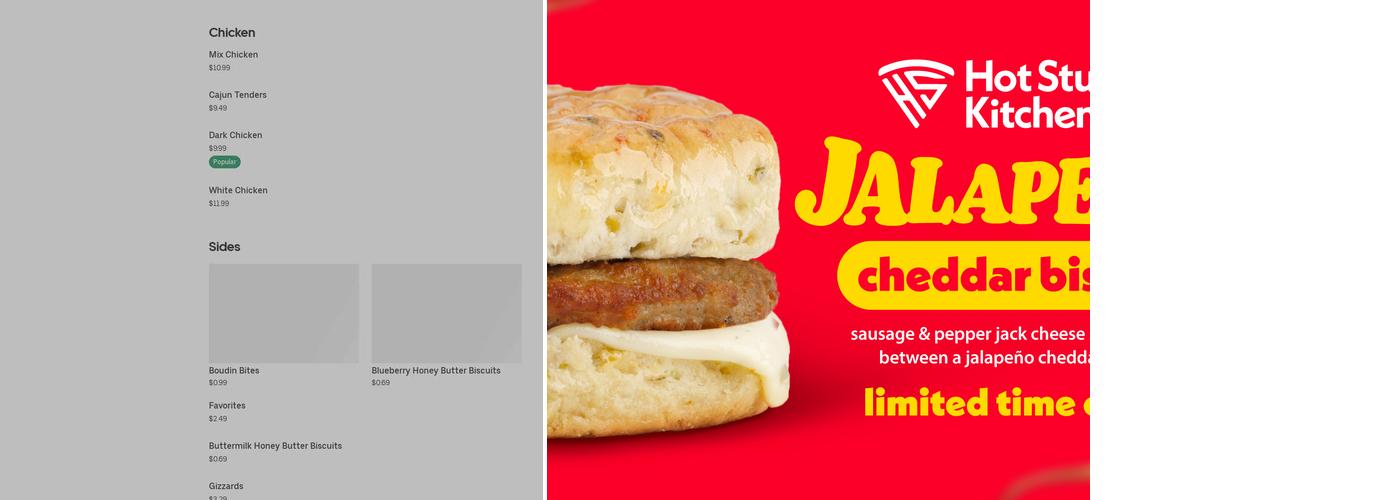 Hot Stuff Pizza Menu