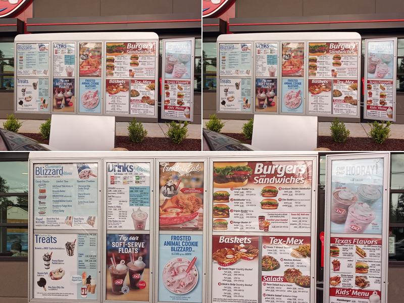 Dairy Queen Menu